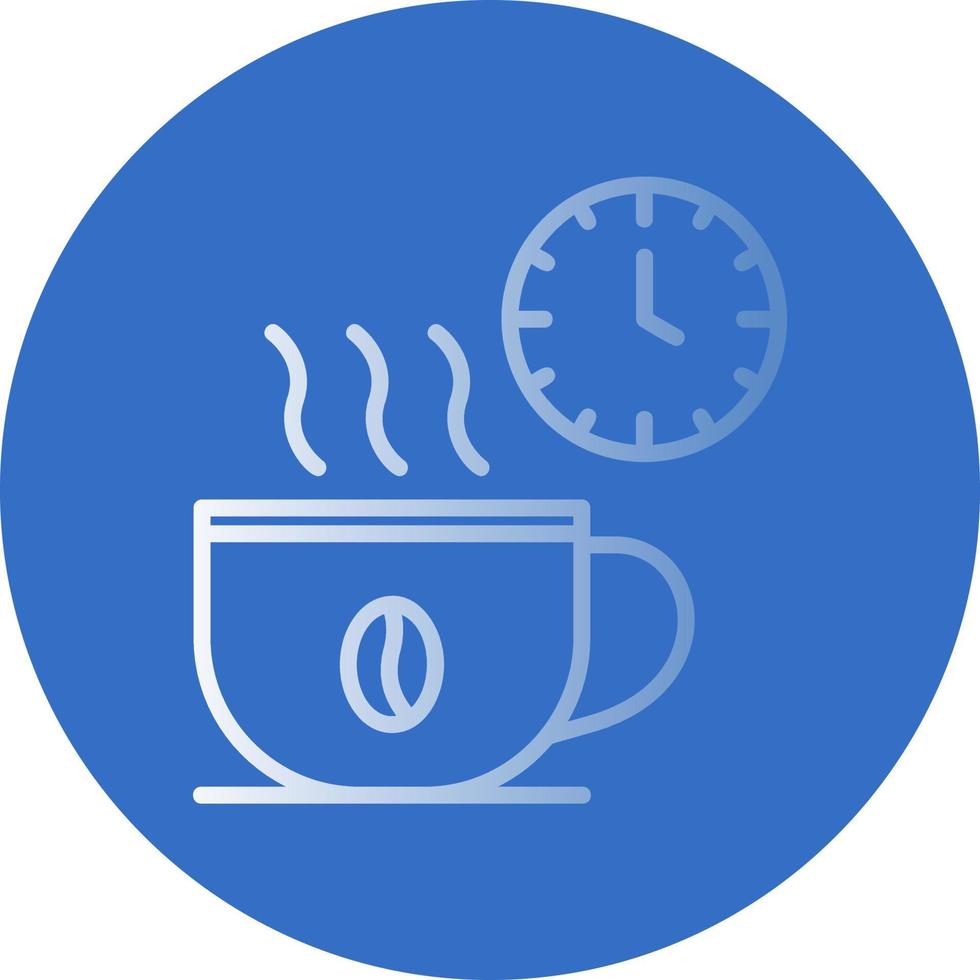 Coffee Break Vector Icon Design