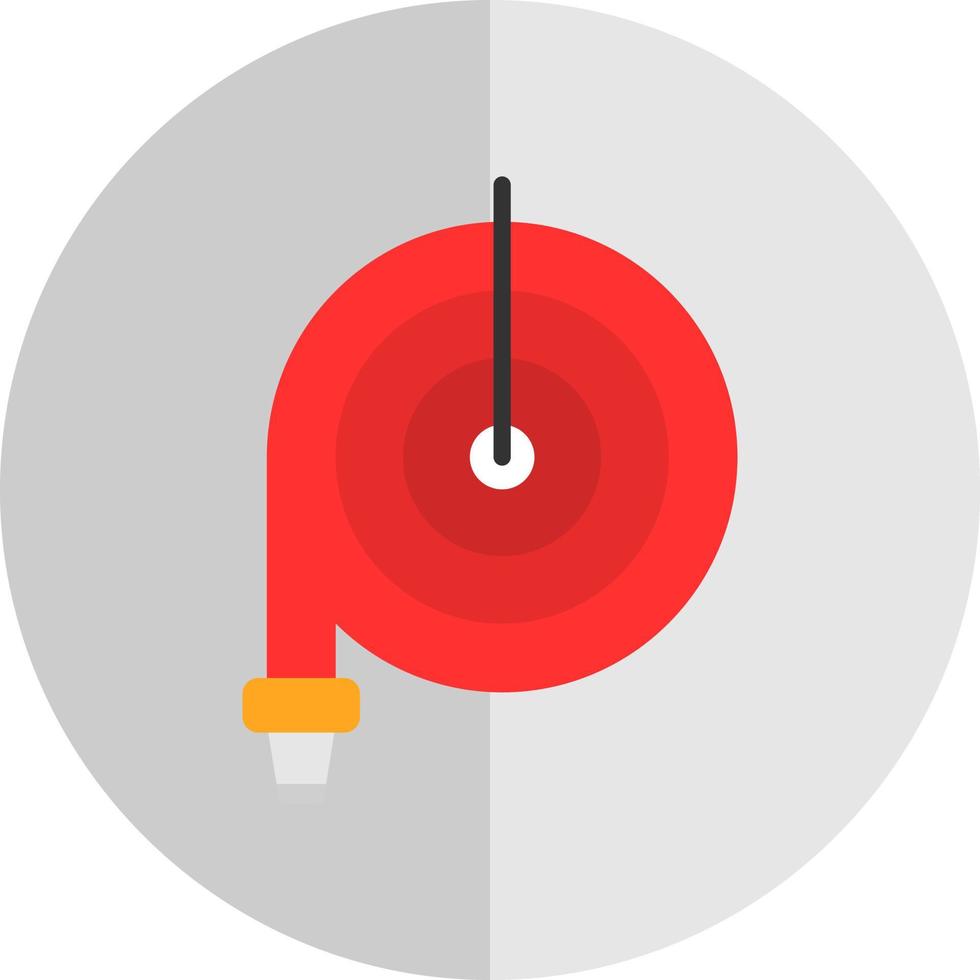 Water Hose Vector Icon Design