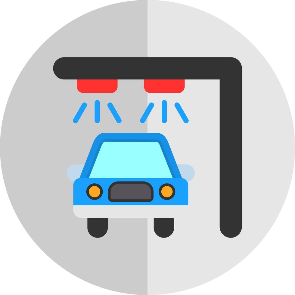 Car Wash Vector Icon Design