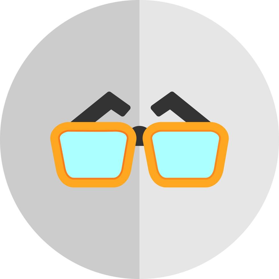 Glasses Vector Icon Design