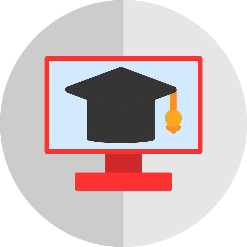 E Learning Vector Icon Design