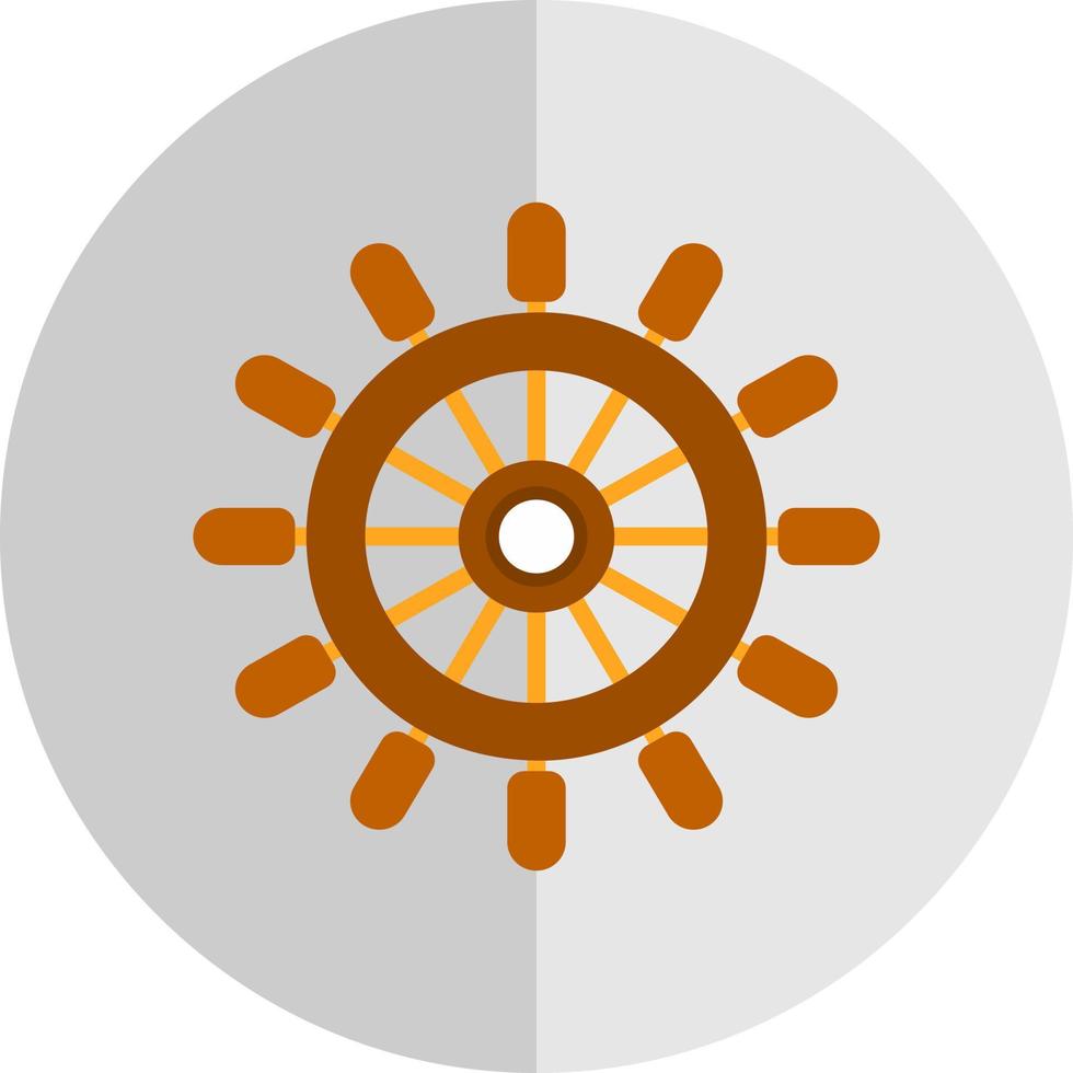 Rudder Vector Icon Design