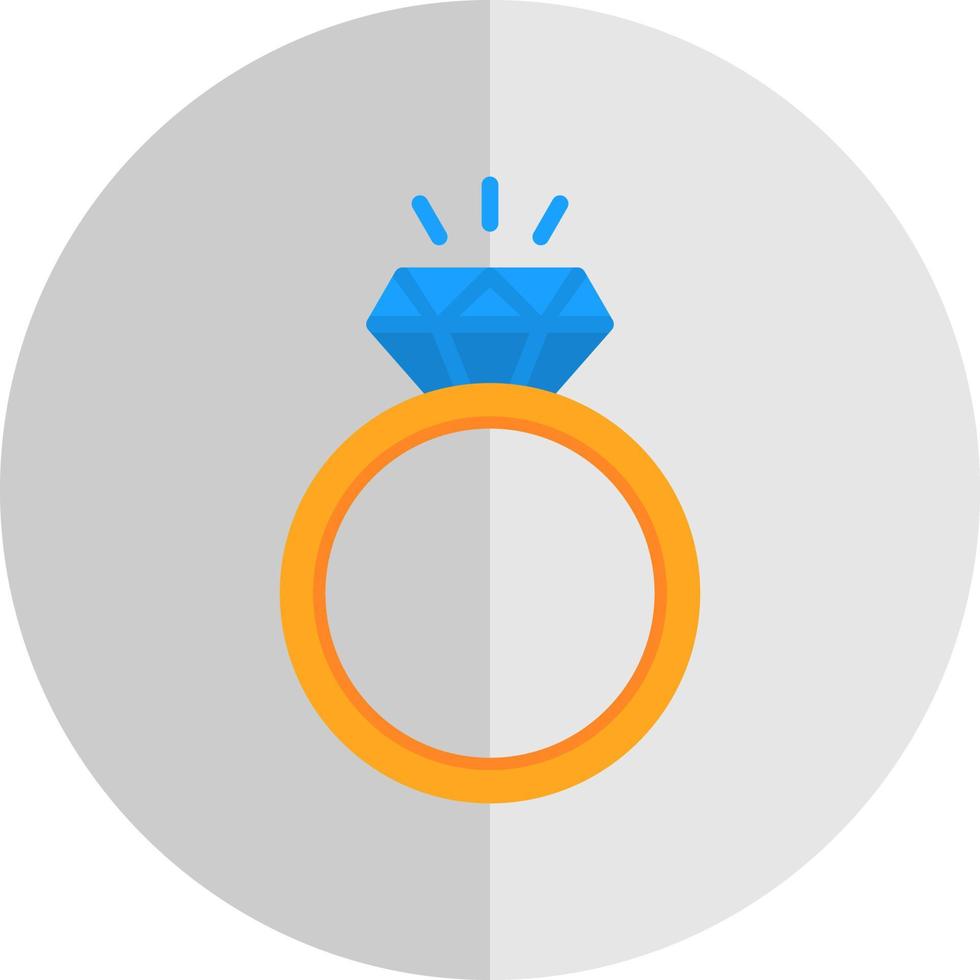 diseño de icono de vector de anillo