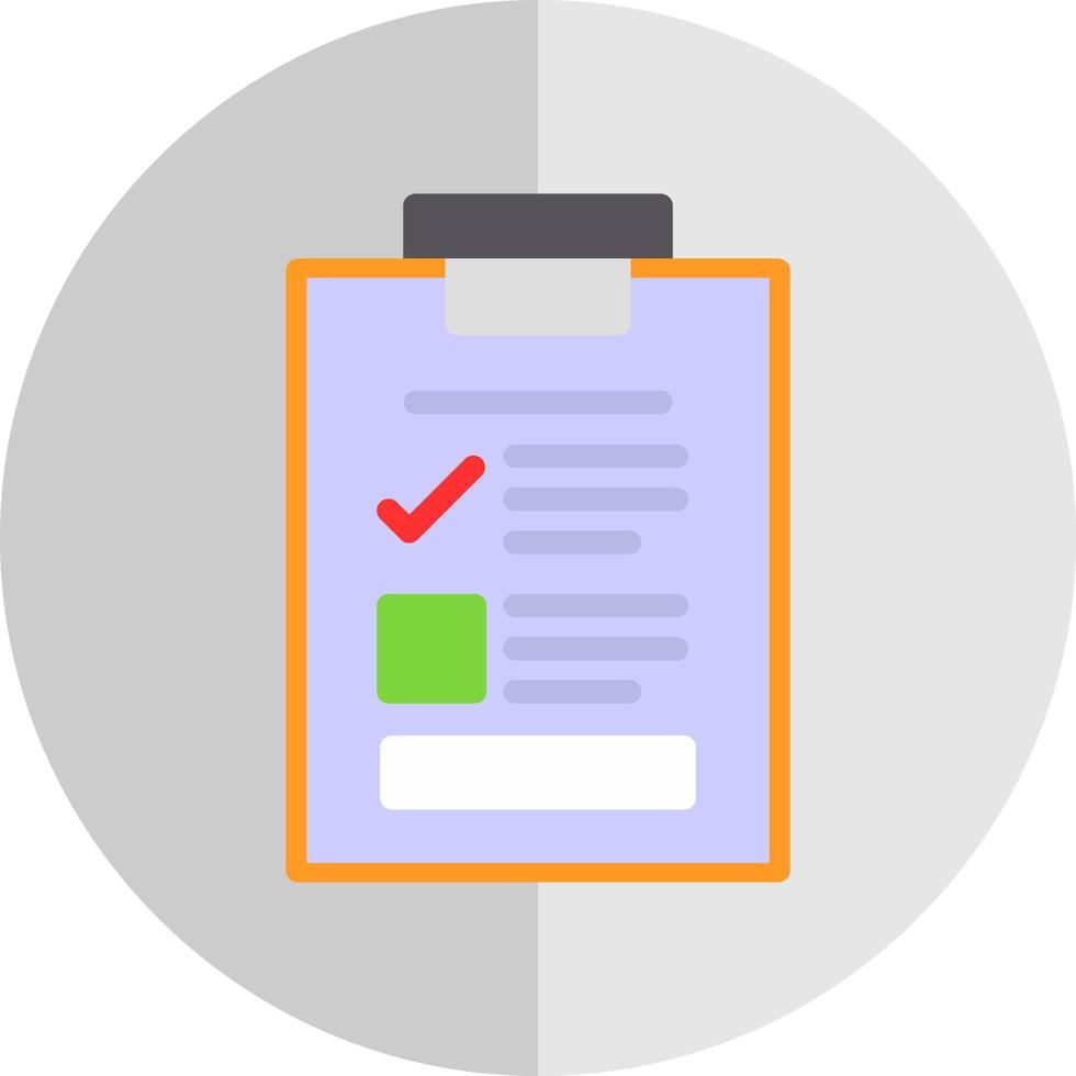 Shopping List Vector Icon Design