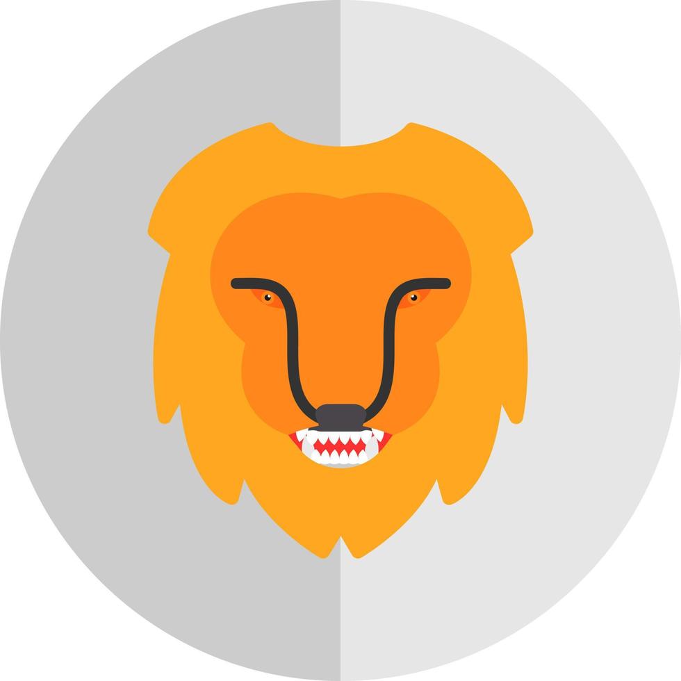 Lion Vector Icon Design