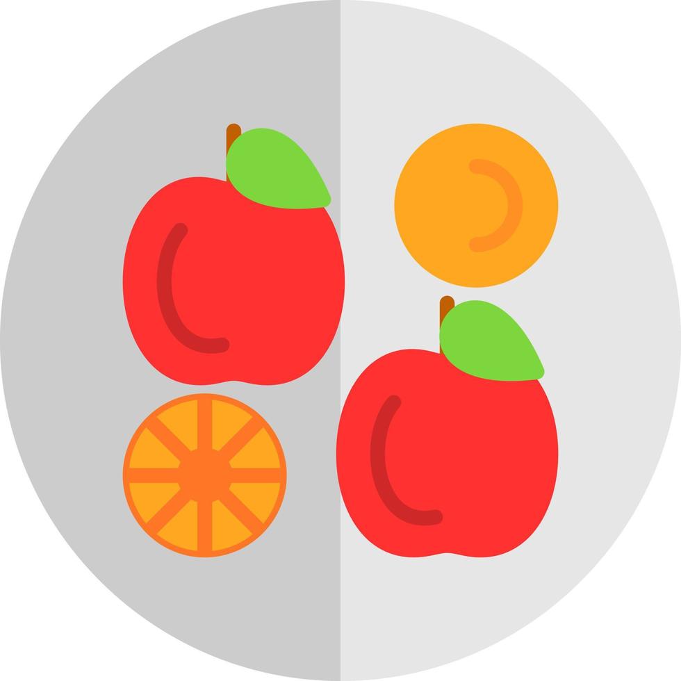 Healthy Eating Vector Icon Design