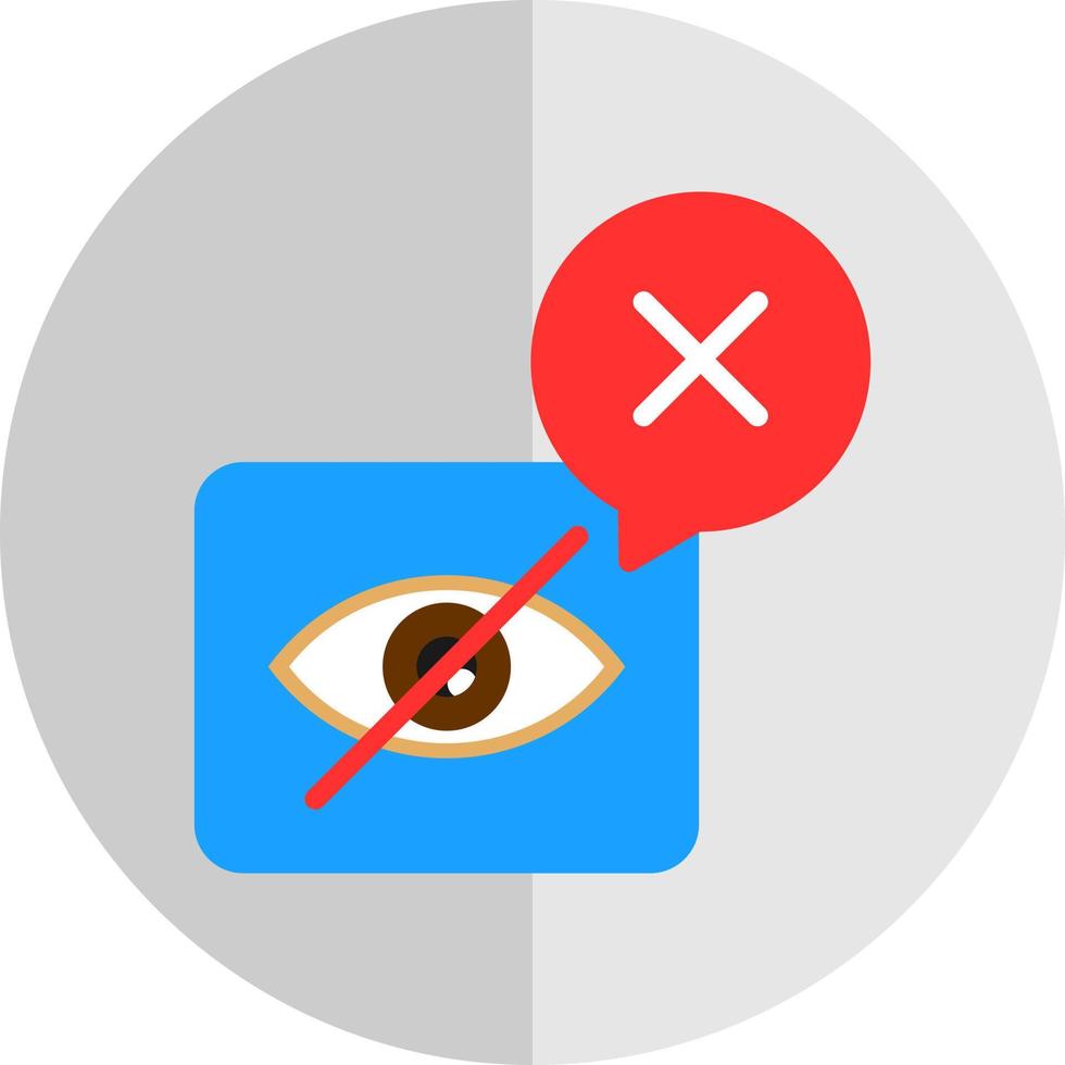 Blind Vector Icon Design