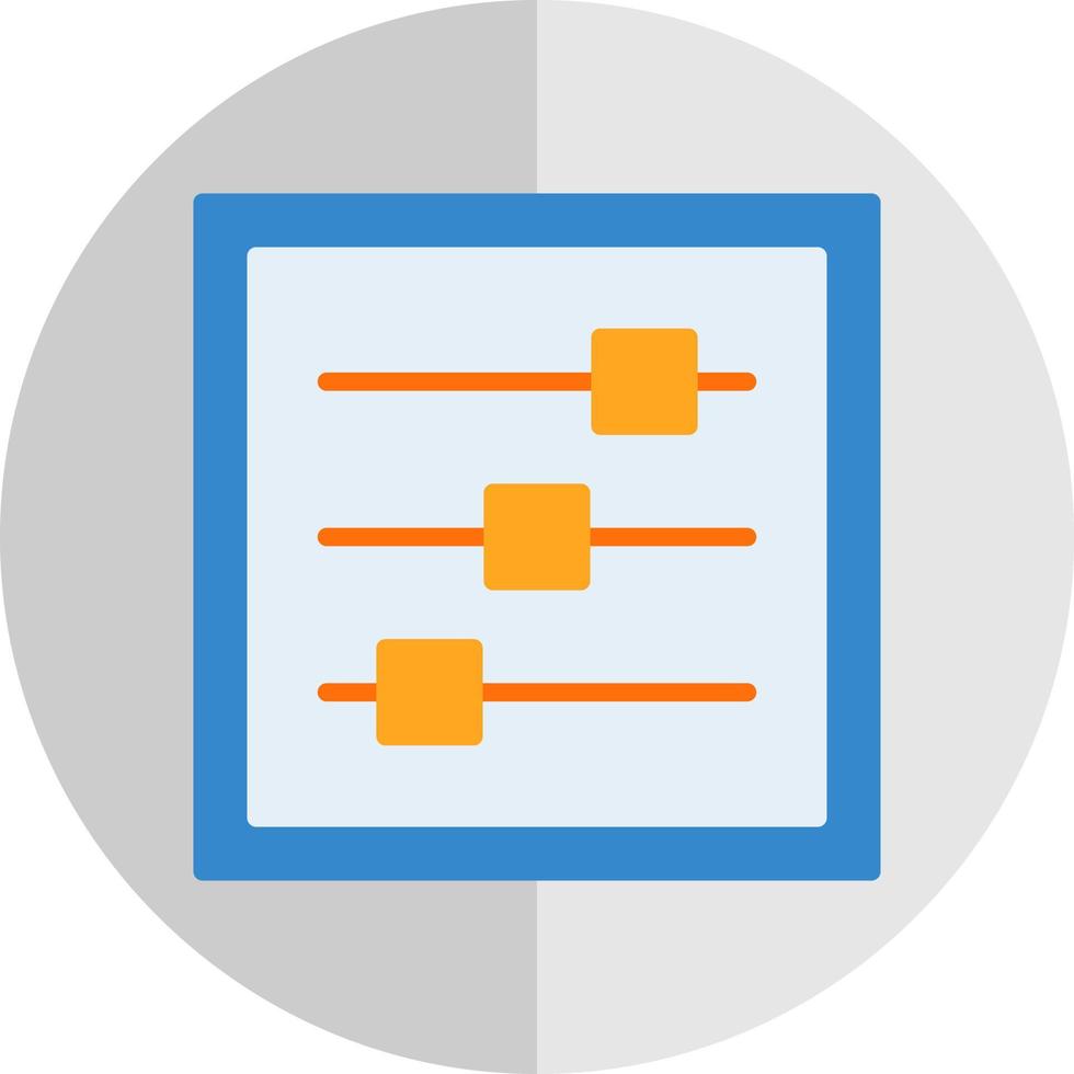 Adjust Vector Icon Design