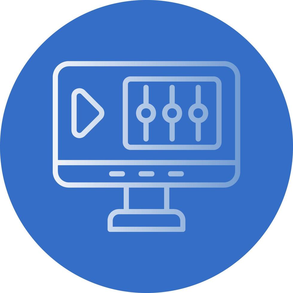 Film Editor Vector Icon Design