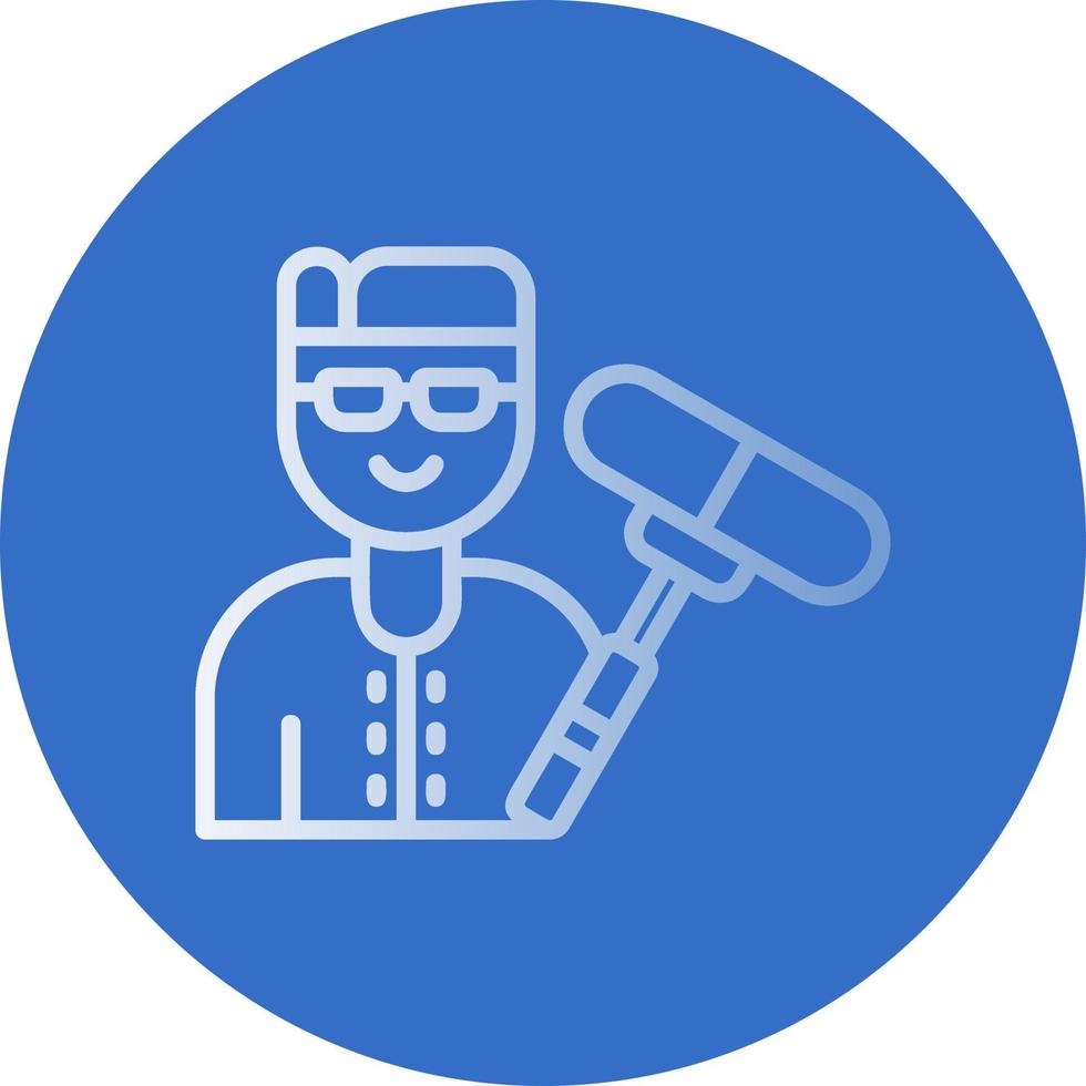 Boom Operator Vector Icon Design