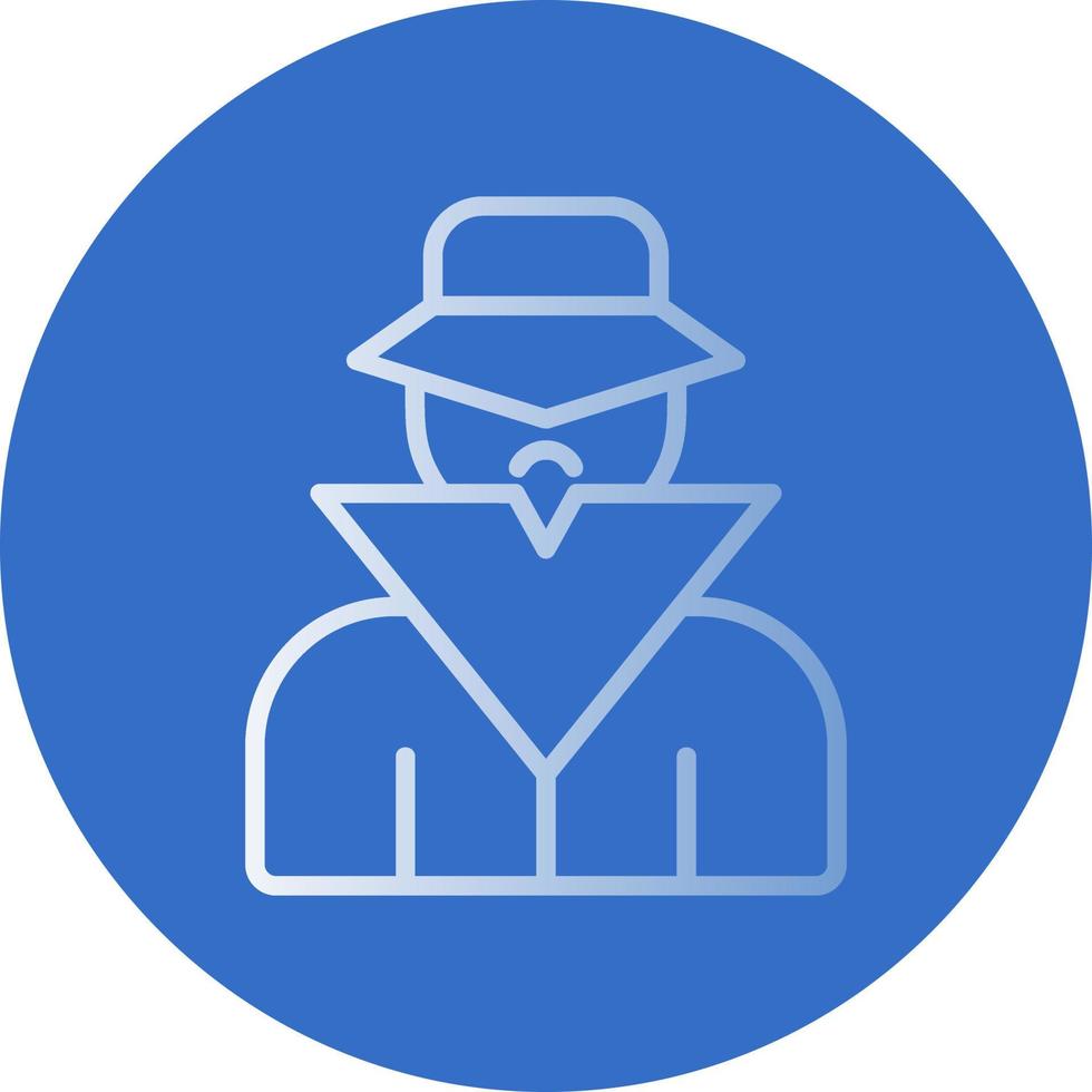 Detective Vector Icon Design