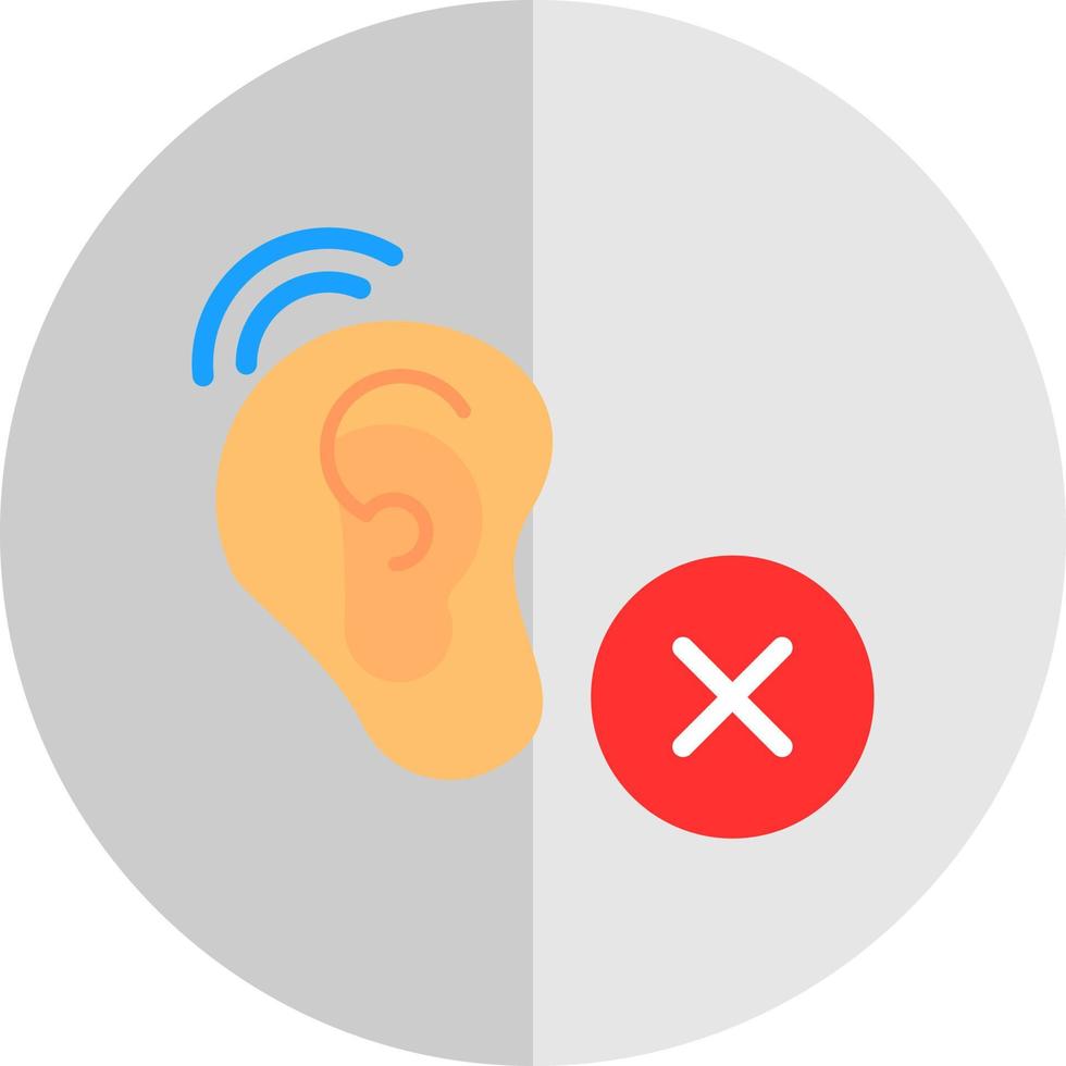 Deaf Vector Icon Design