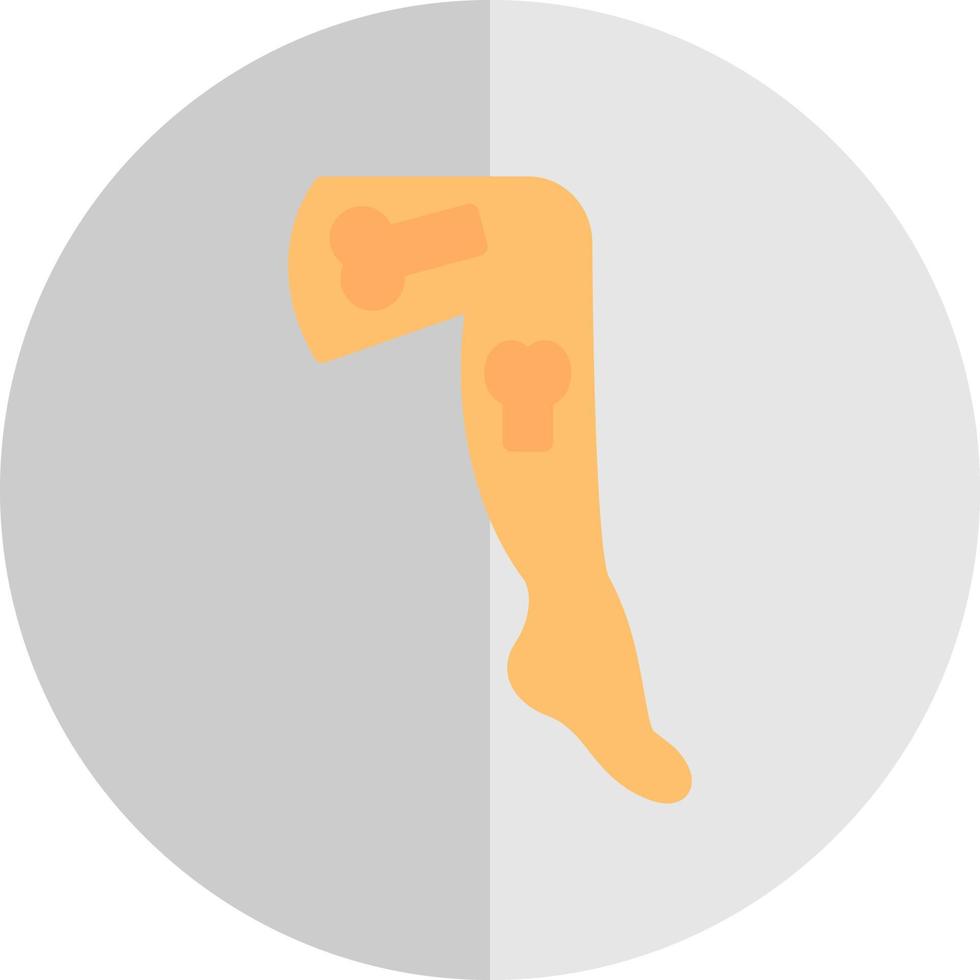 Leg Vector Icon Design