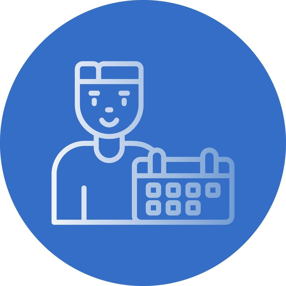 Event Planner Vector Icon Design