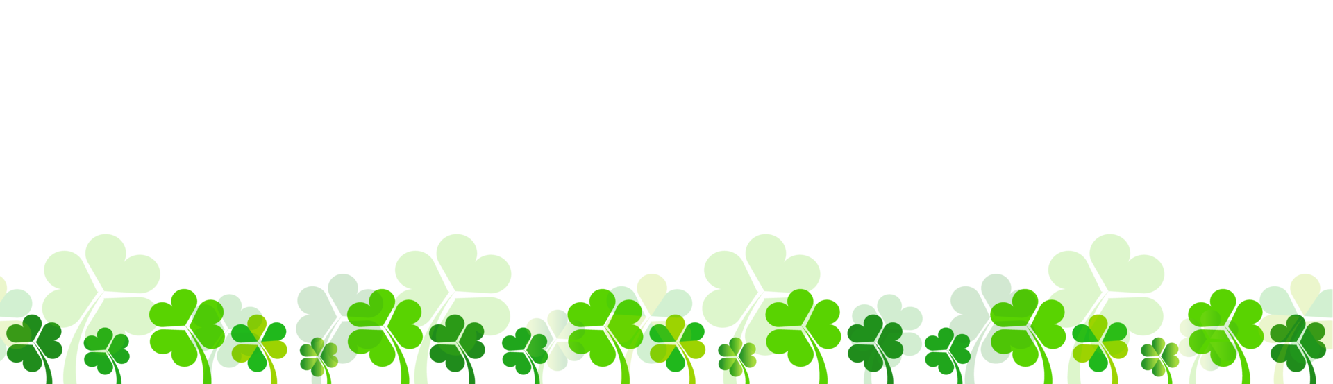 Happy St. Patrick's Day typography design template. Saint Patrick's day festival text design. St. Patrick's Day typography for Saint Patrick's Day 17 march event celebration. png