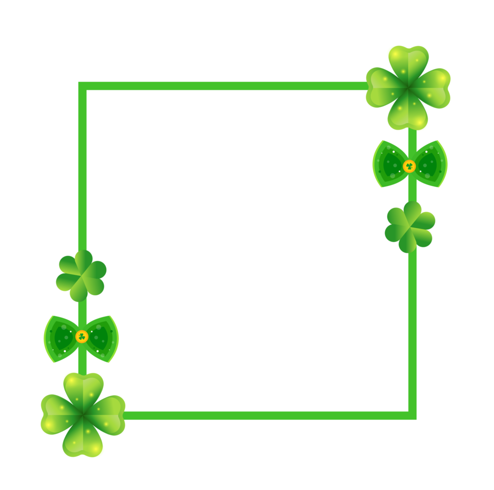 Happy St. Patrick's Day typography design template. Saint Patrick's day festival text design. St. Patrick's Day typography for Saint Patrick's Day 17 march event celebration. png