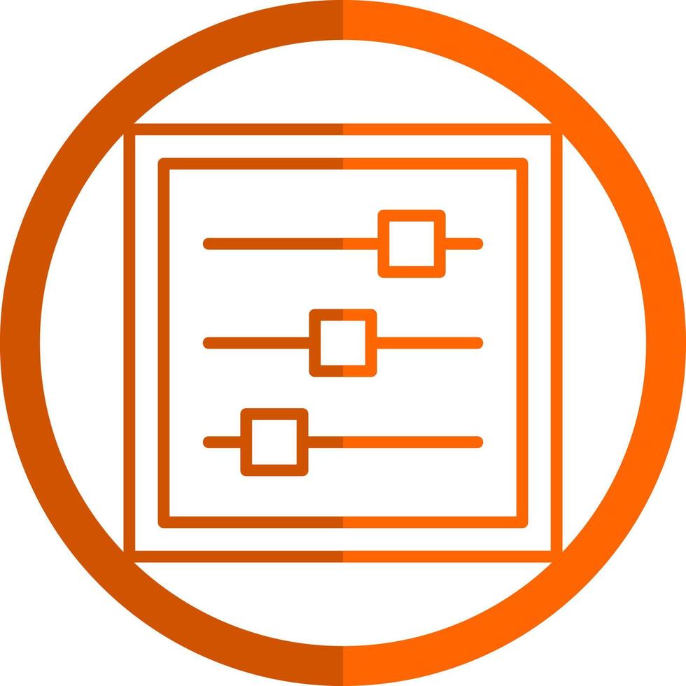 Adjust Vector Icon Design