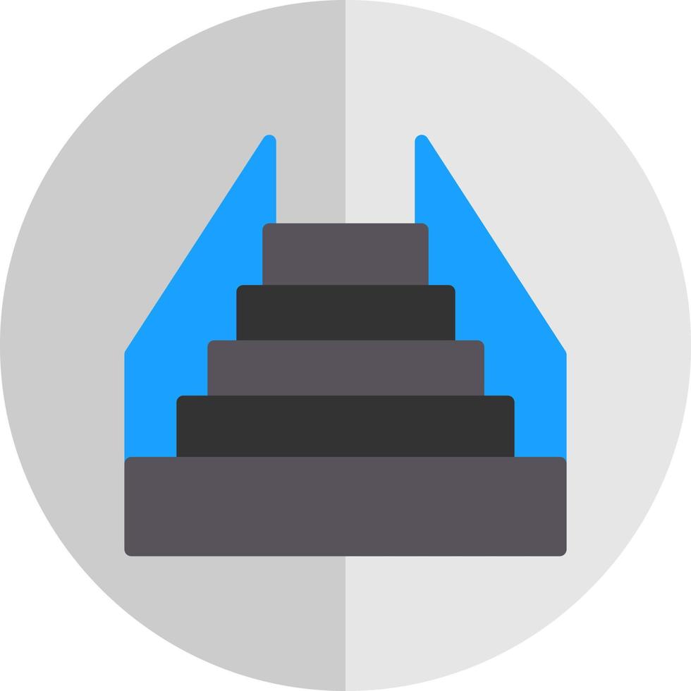 Stair Vector Icon Design