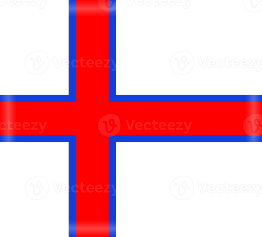 Färöer Inseln Flagge Fußball 2024 Turnier png