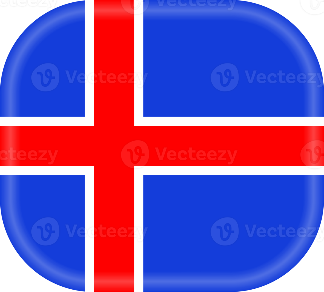 Islande drapeau Football 2024 tournoi png