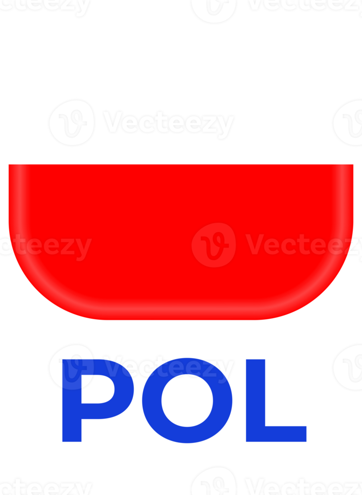 Pologne drapeau Football 2024 tournoi png
