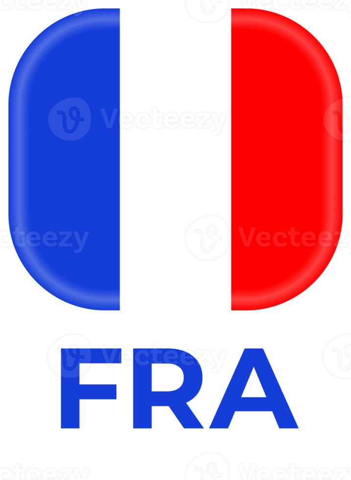 France drapeau Football 2024 tournoi png