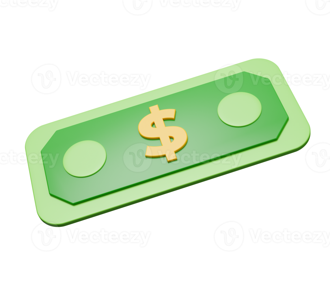 money dollar 3d icon png