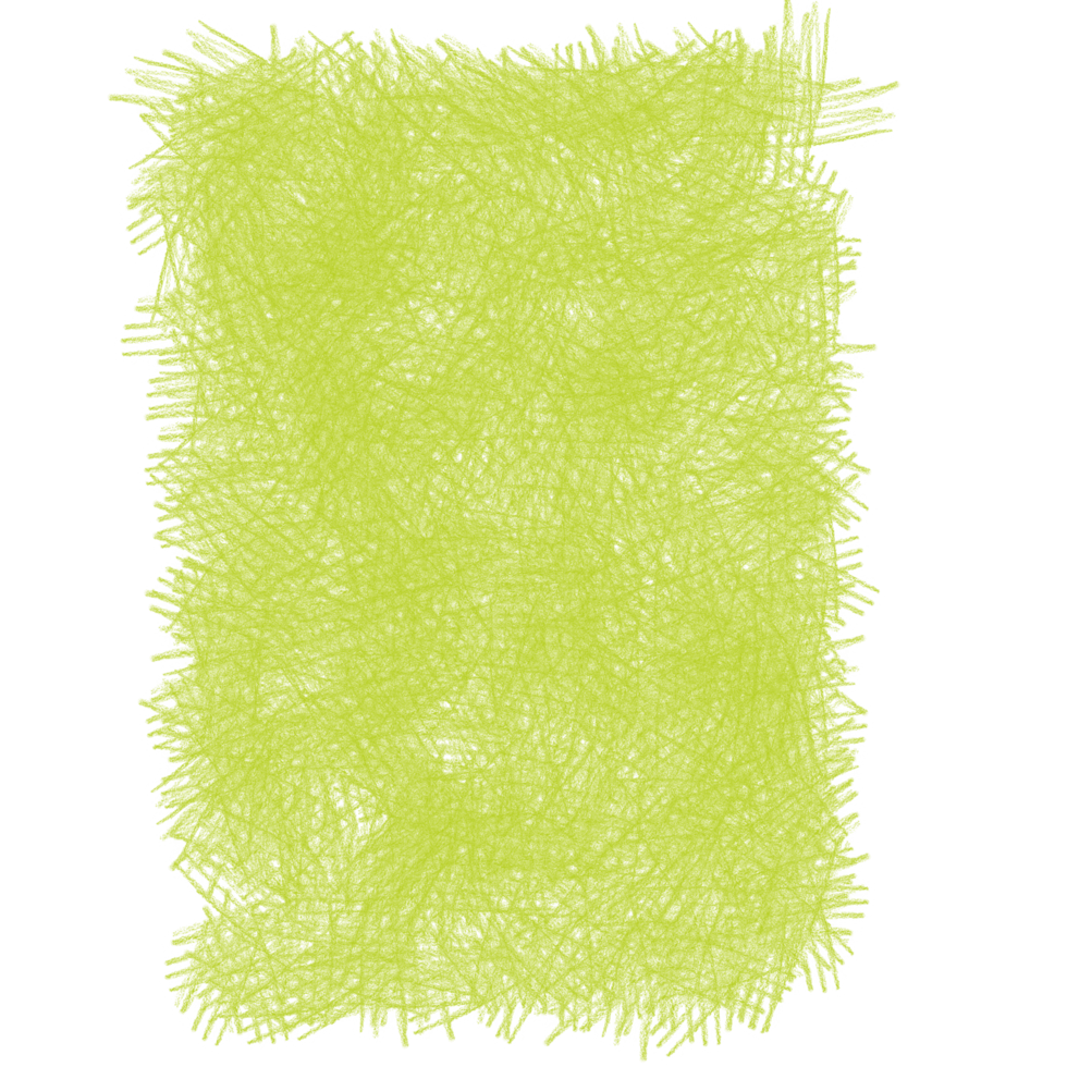 Green Coloured Pencil Scribble Paint png