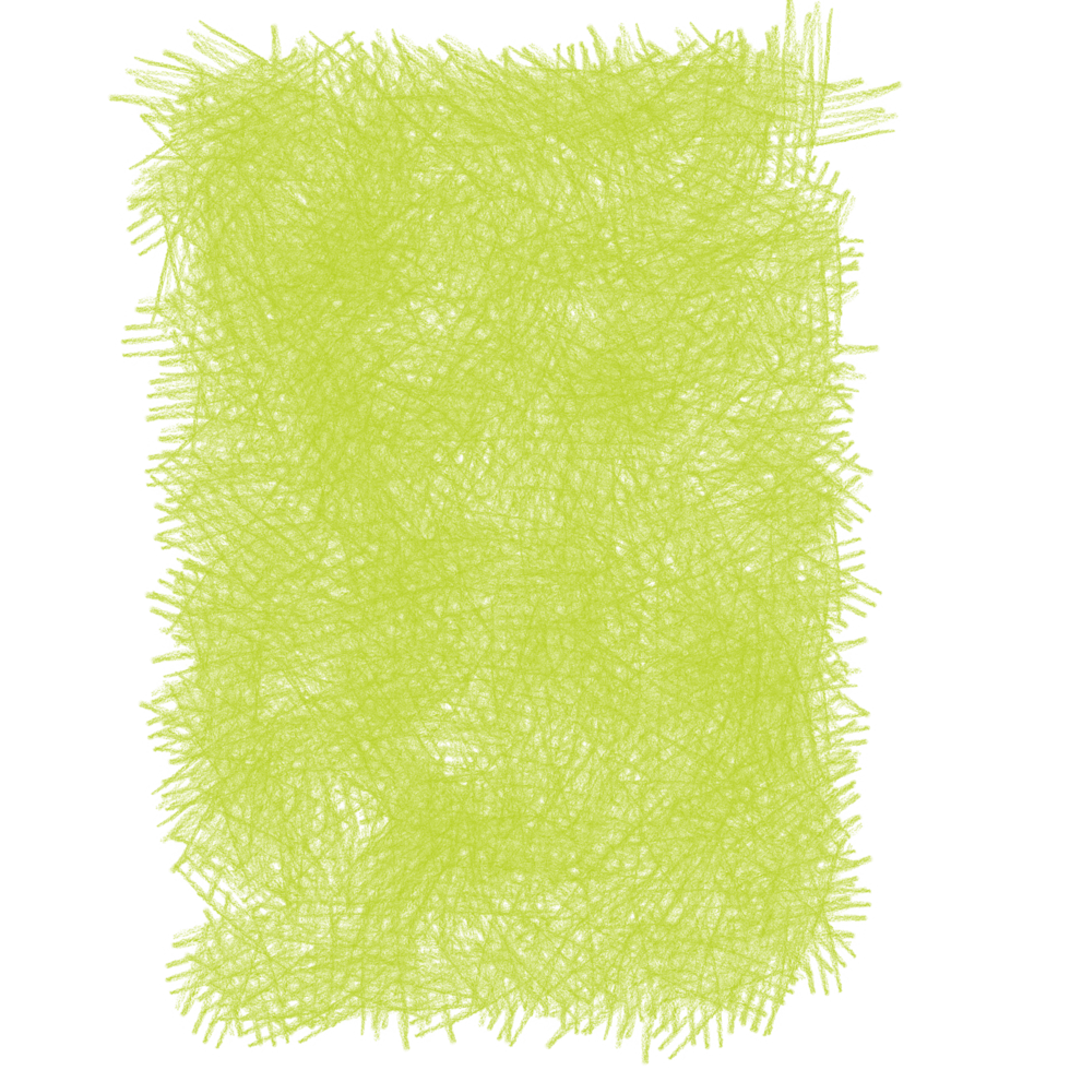 Green Coloured Pencil Scribble Paint 21113288 PNG