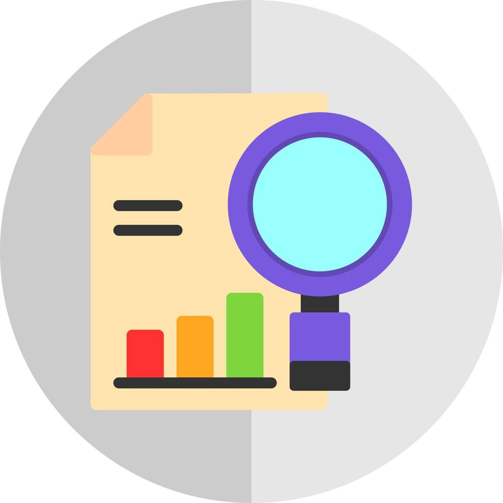 Research Vector Icon Design