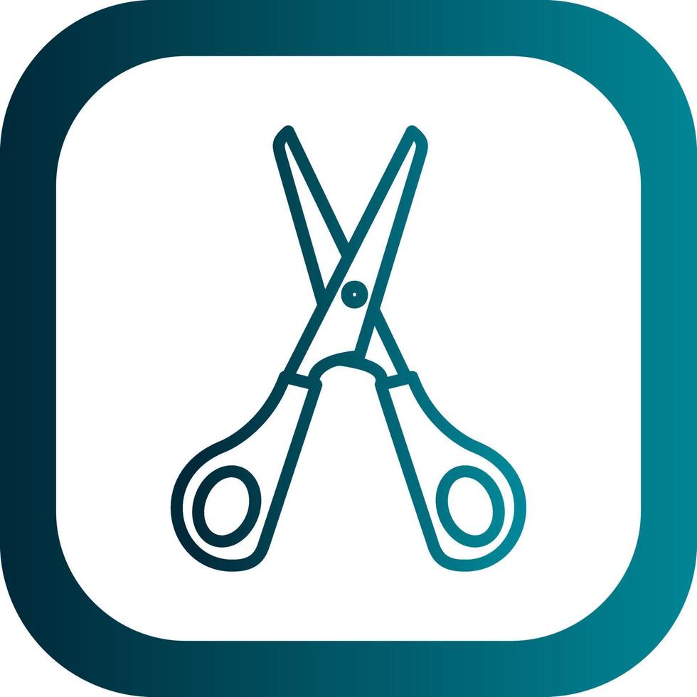 Scissor Vector Icon Design