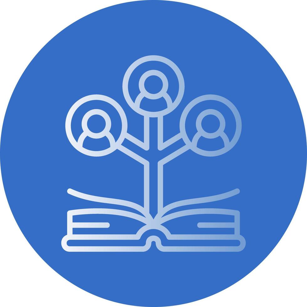 Family Tree Vector Icon Design