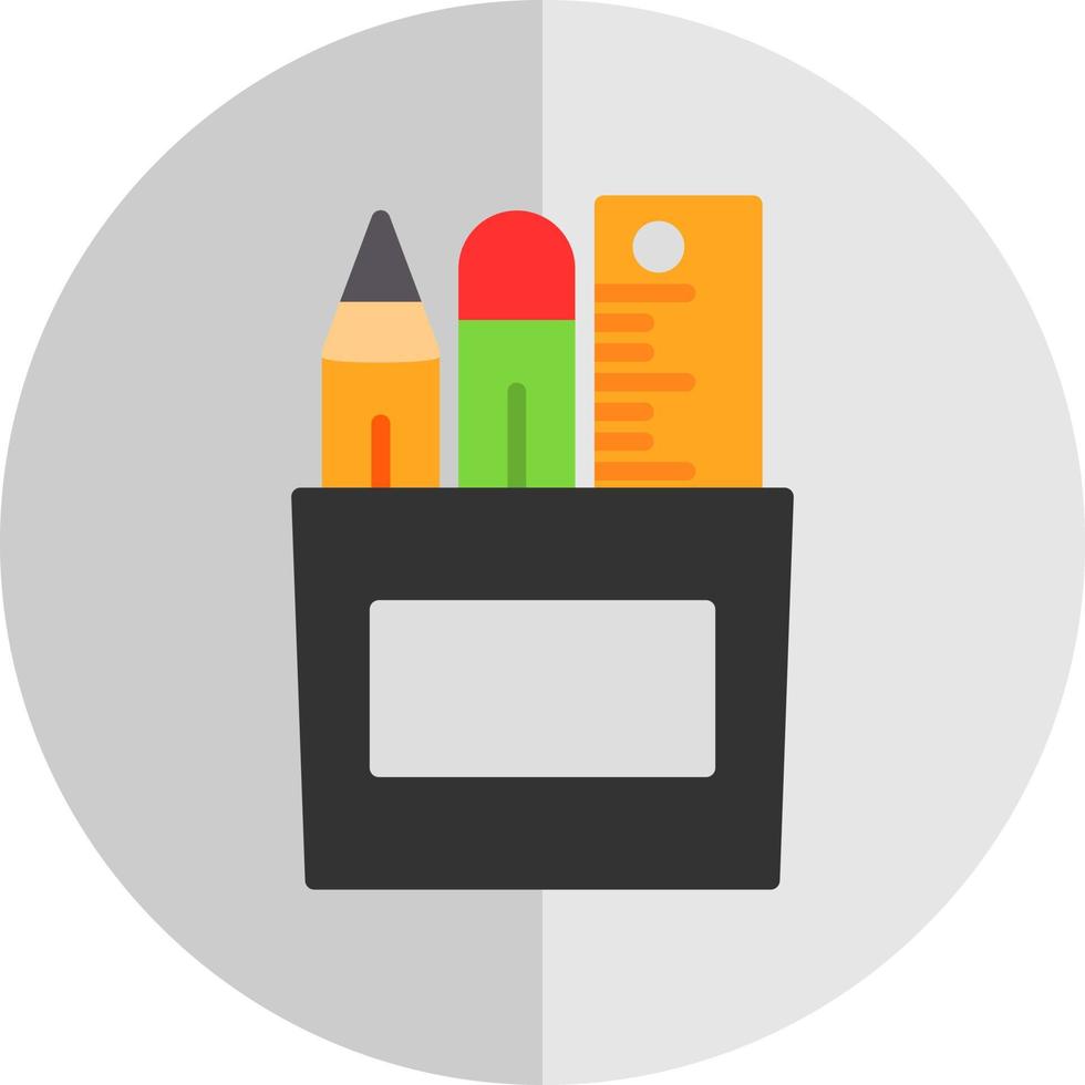 Stationery Vector Icon Design