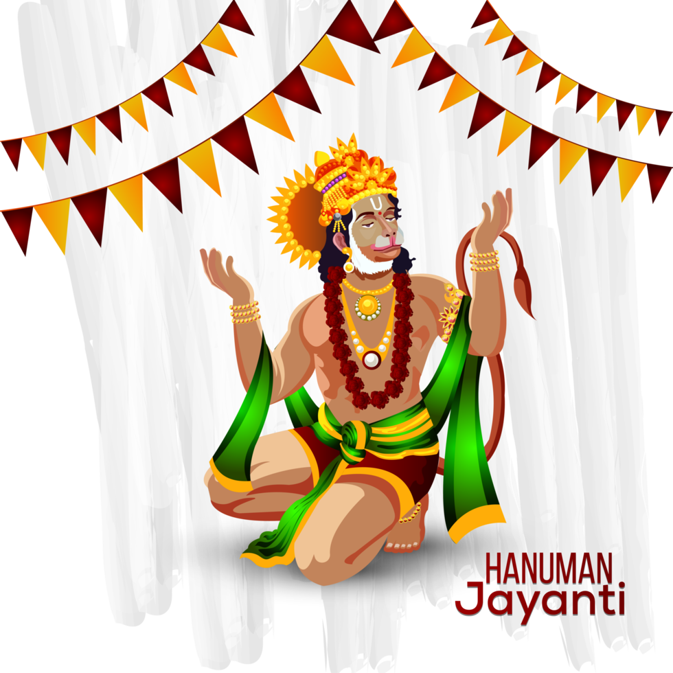 contento Hanuman Jayanti celebracion antecedentes png