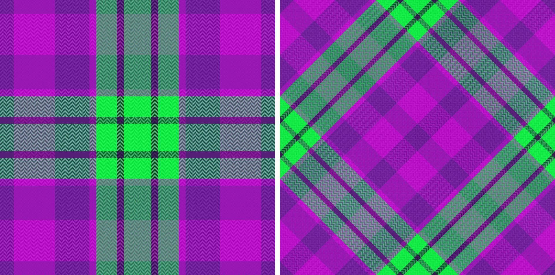 Pattern plaid vector. Fabric background texture. Seamless check tartan textile. vector