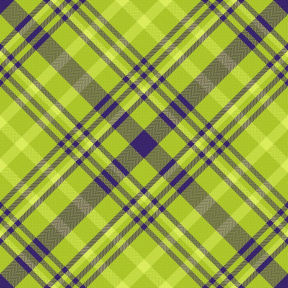 Vector texture textile. Plaid check background. Seamless fabric pattern tartan.