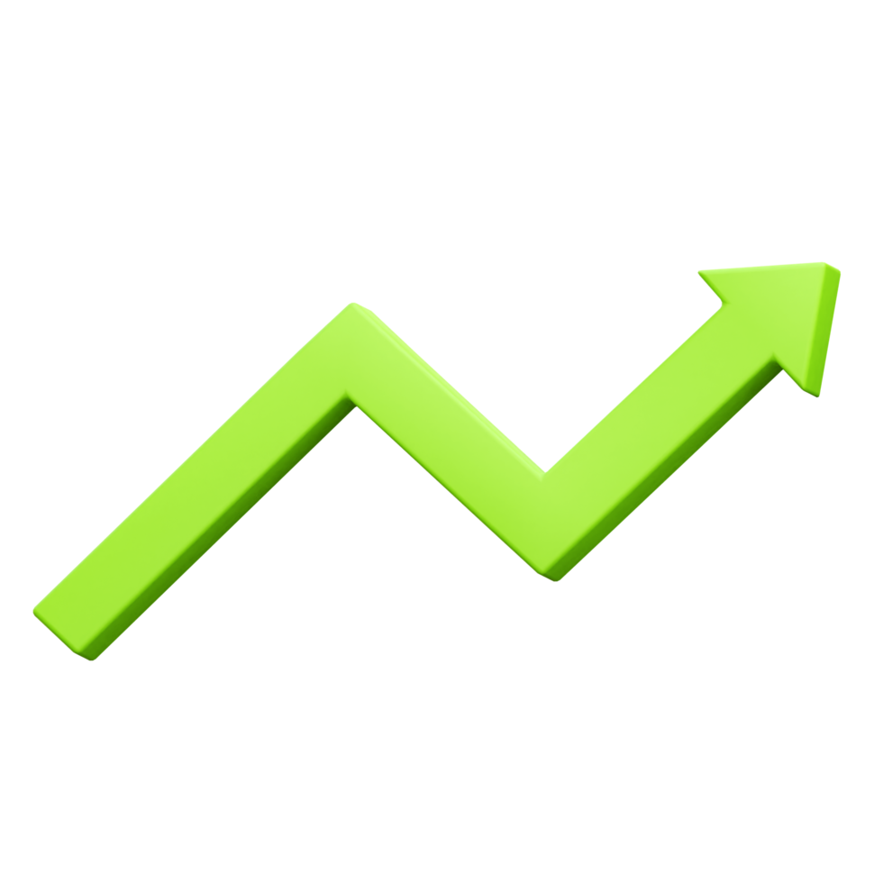 3d Growth charts and diagram icons. Charts and graphs. Pie, Line, Candlestick Chart. png