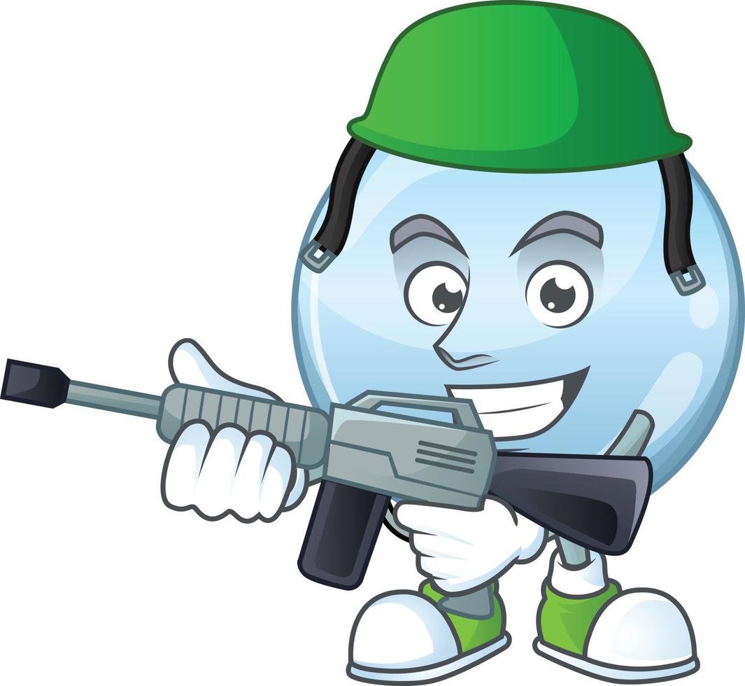 Collagen droplets Cartoon character vector