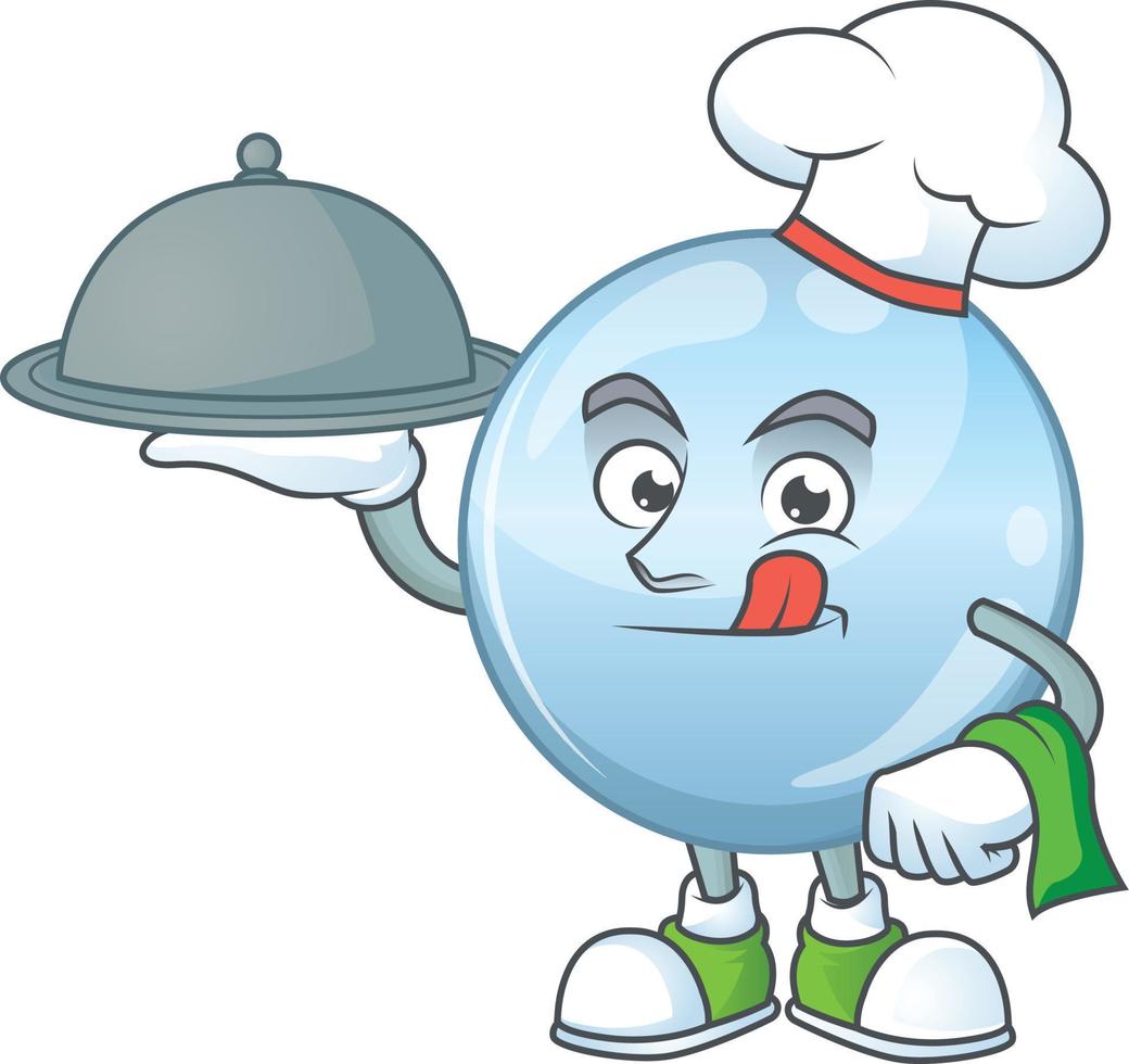Collagen droplets Cartoon character vector