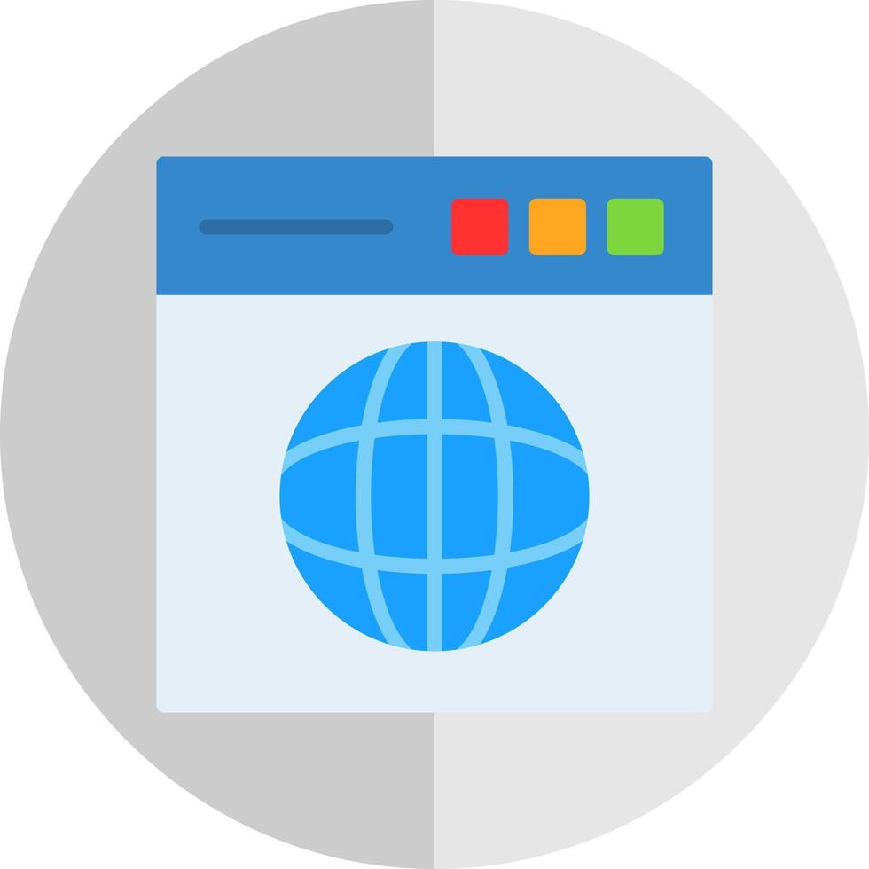 Browser Vector Icon Design