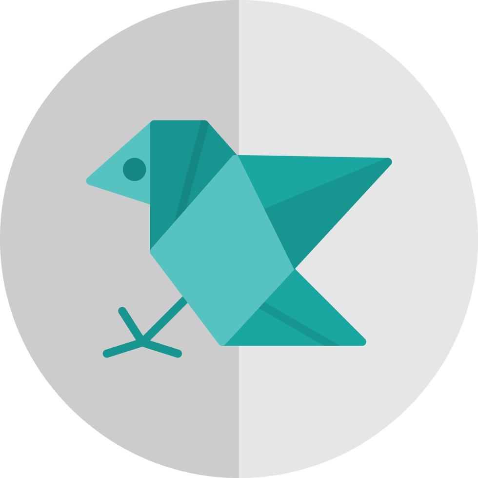 Origami Vector Icon Design