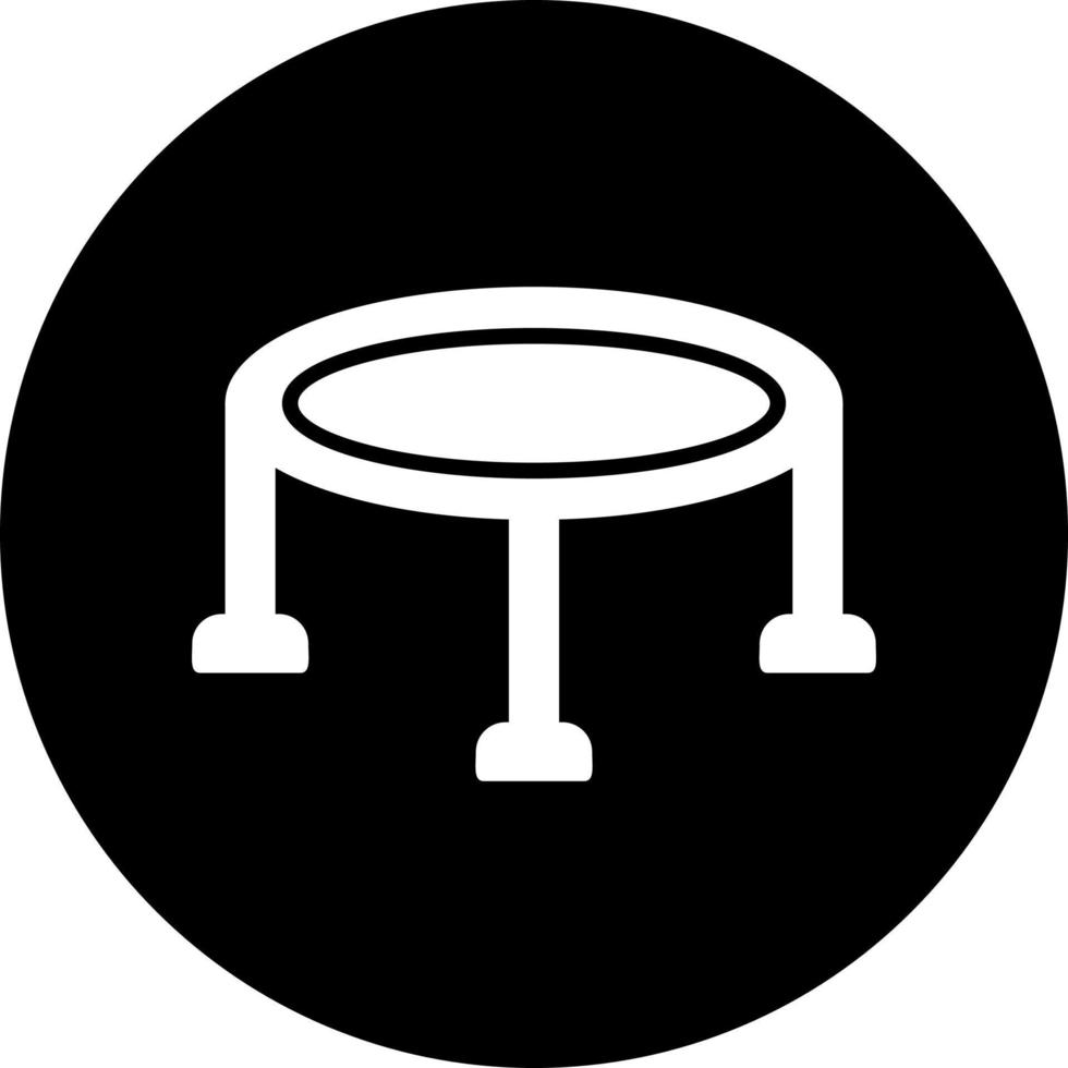 Trampoline Vector Icon