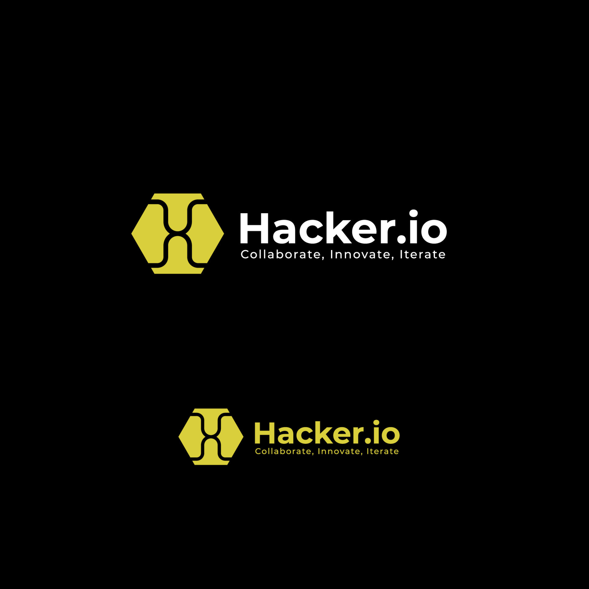 hacker logo with pixel style, pixel logo modern tech 21114412 Vector ...
