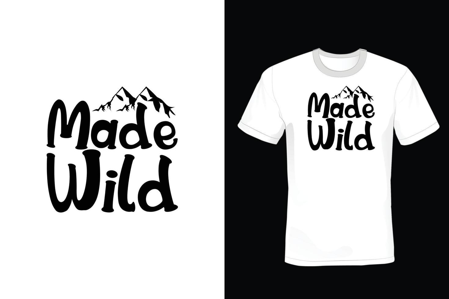 Mountain T shirt design, vintage, typography vector