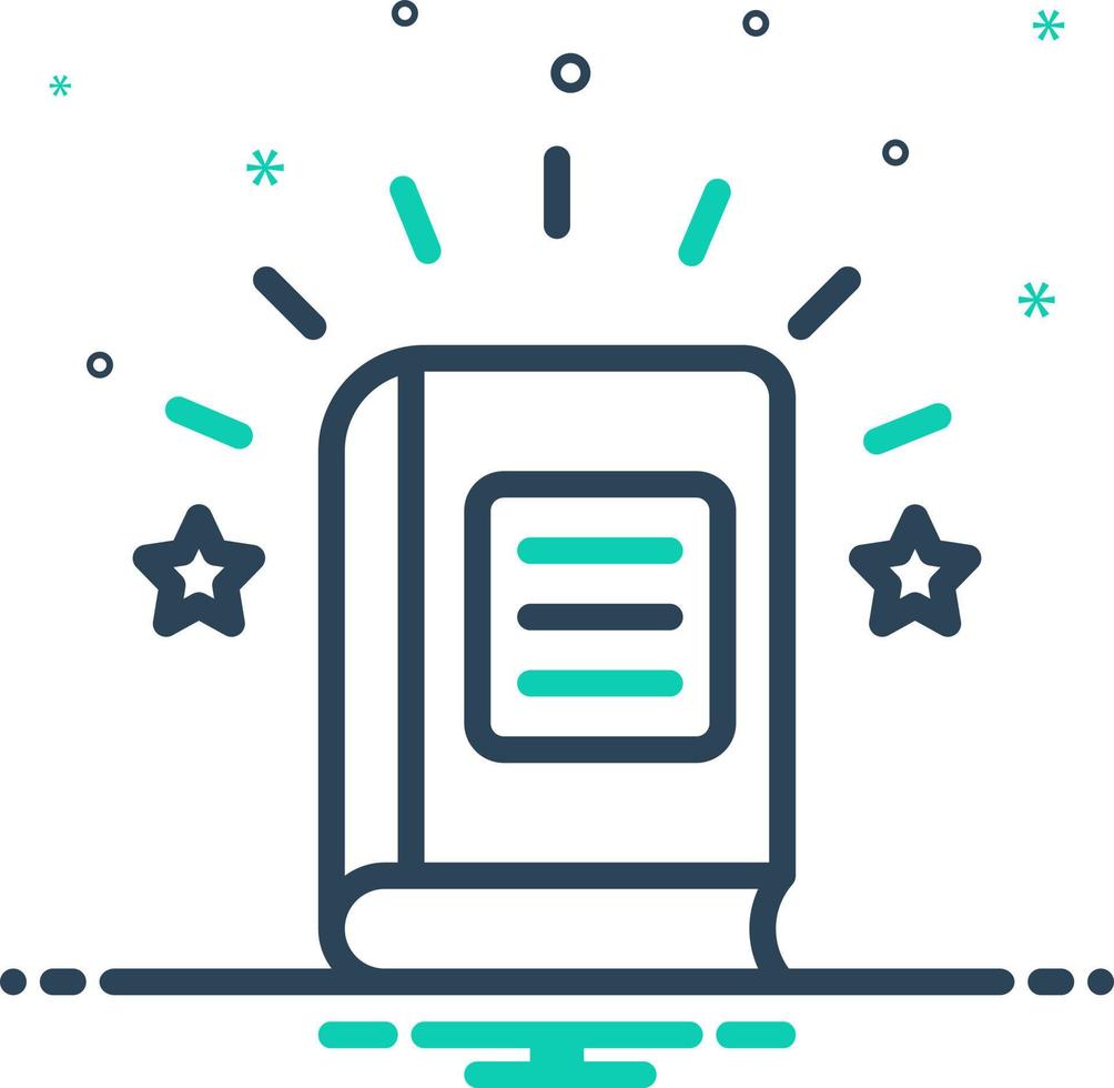 mix icon for doctrine vector