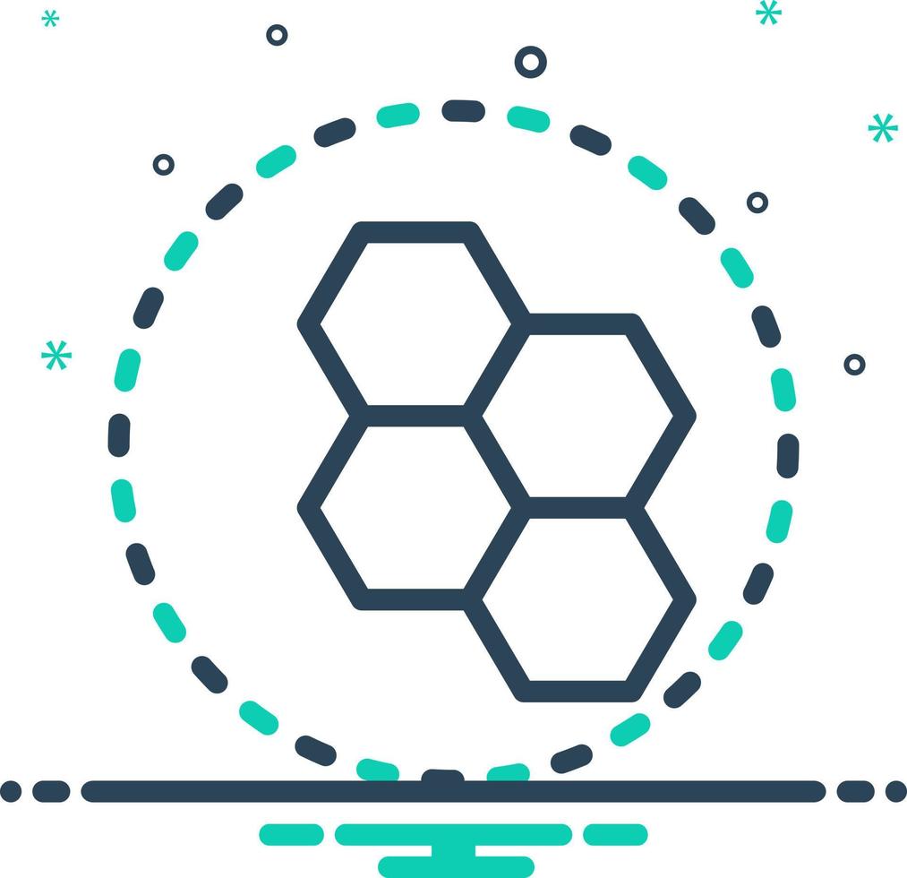mix icon for mel vector