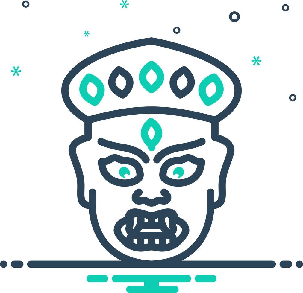 mix icon for hemis vector
