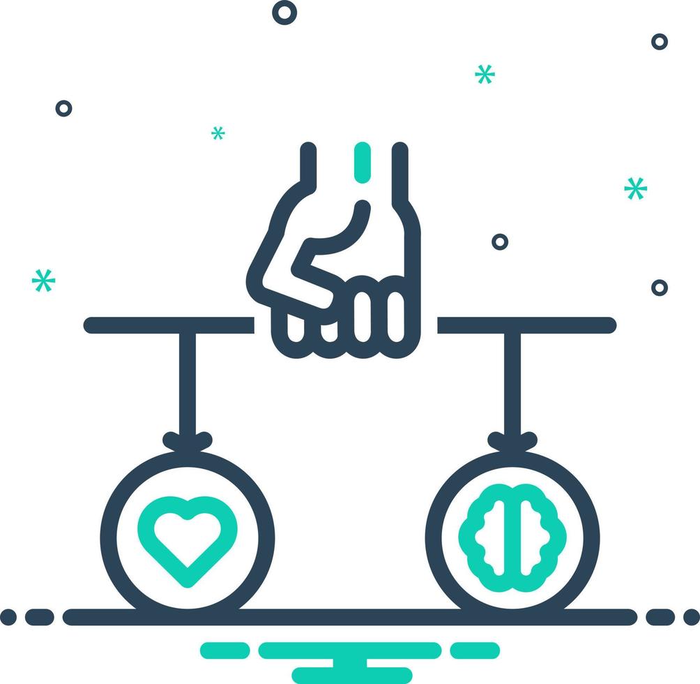 mix icon for importantly vector