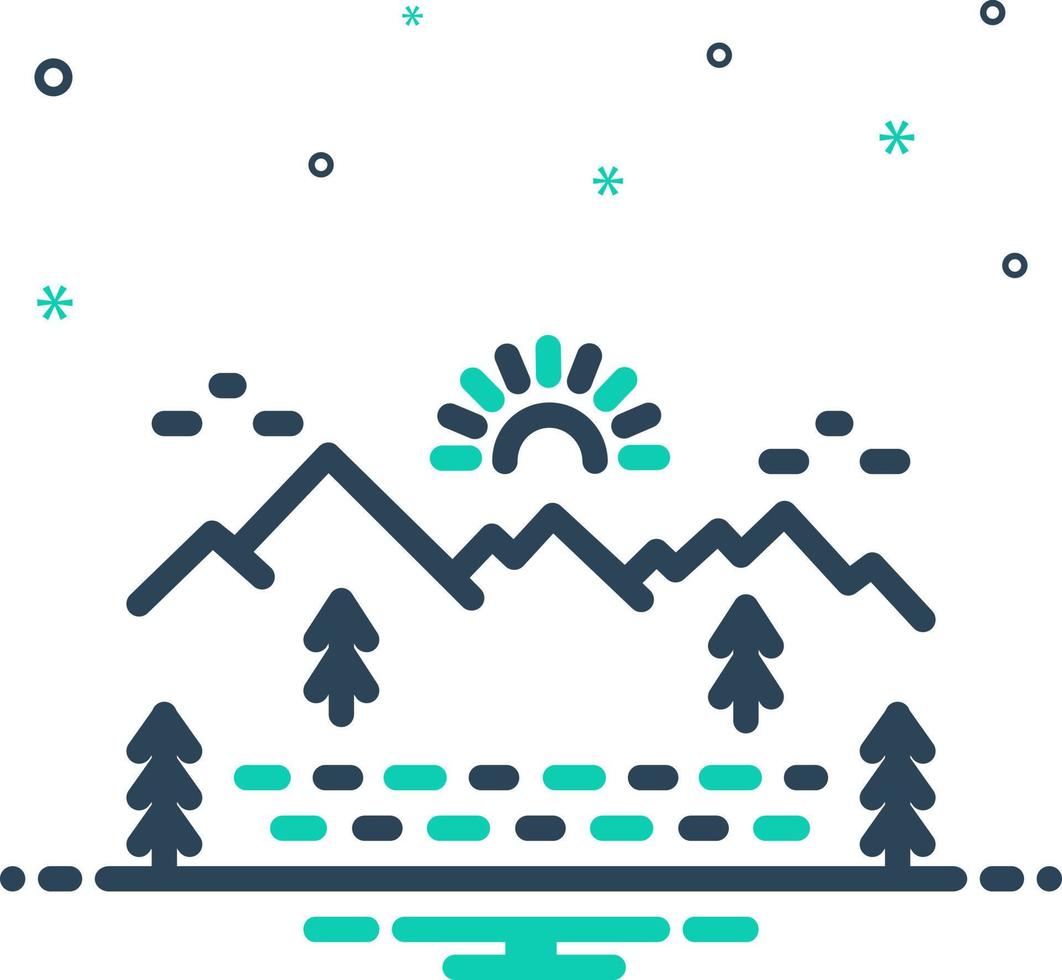 mix icon for sierra vector