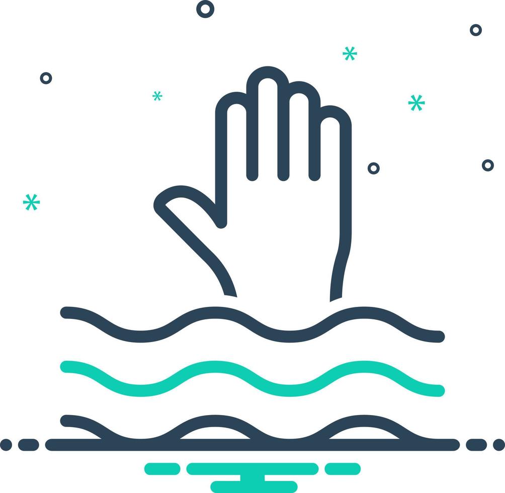 mix icon for urge vector